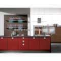 Advanced Germany machines factory directement laqué rouge meuble de cuisine